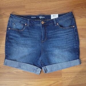 Women's Blue Denim Shorts